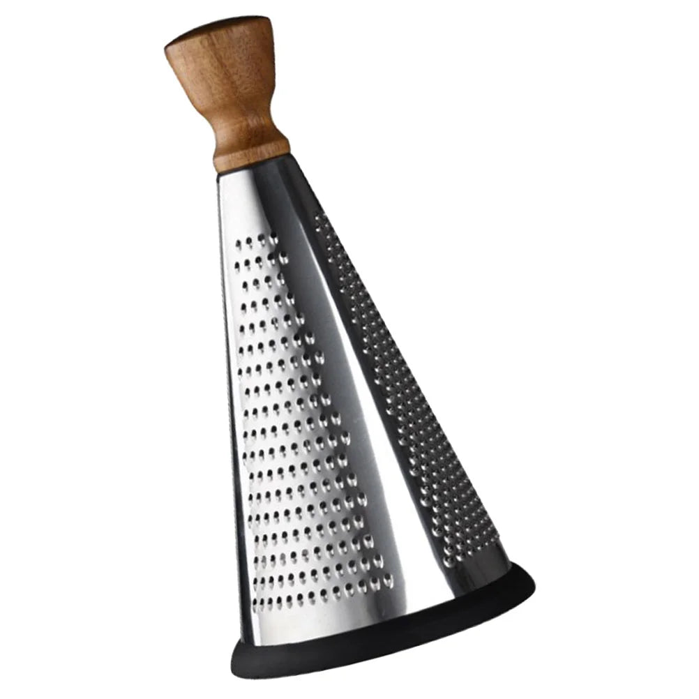 Cone Grater Exquisite Cheese Household Grating Tool Small Safe Kitchen Accessory Gadget Vertical Stainless Steel Professional