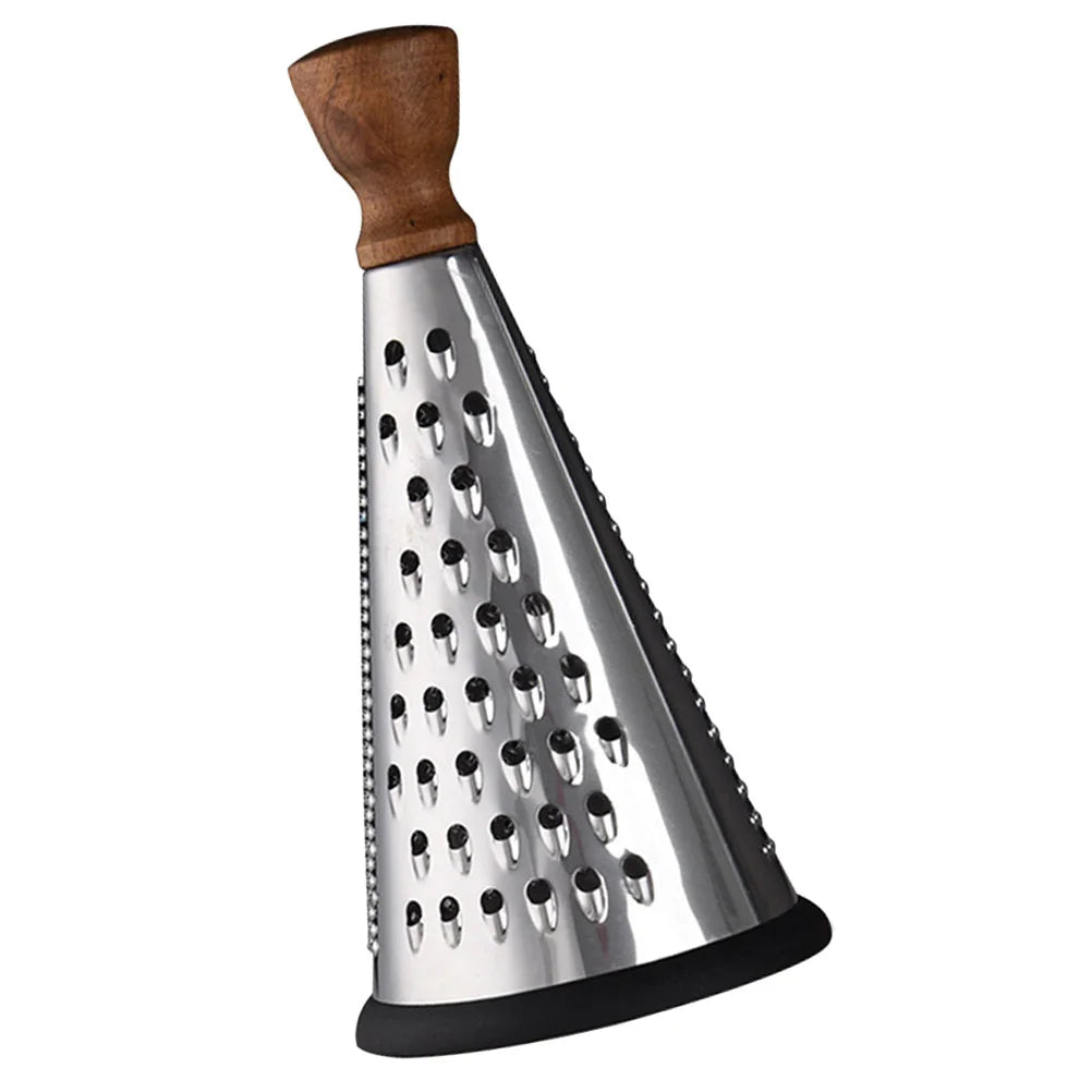 Cone Grater Exquisite Cheese Household Grating Tool Small Safe Kitchen Accessory Gadget Vertical Stainless Steel Professional