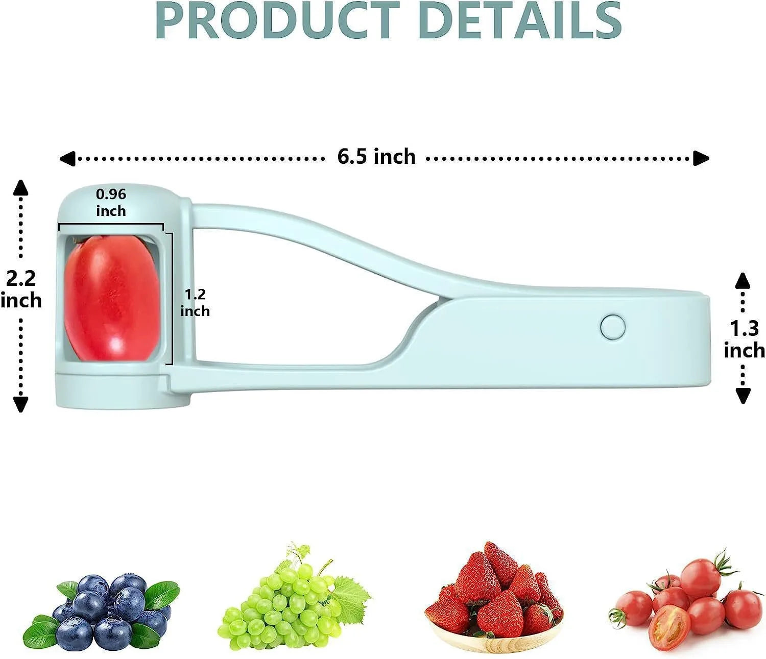 Grape Cutter Kitchen Gadgets Fruit Slicer Convenient for Cutting Small Fruits Easy for Children To Eat