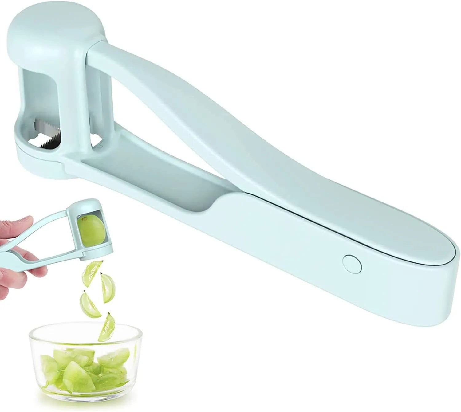 Grape Cutter Kitchen Gadgets Fruit Slicer Convenient for Cutting Small Fruits Easy for Children To Eat