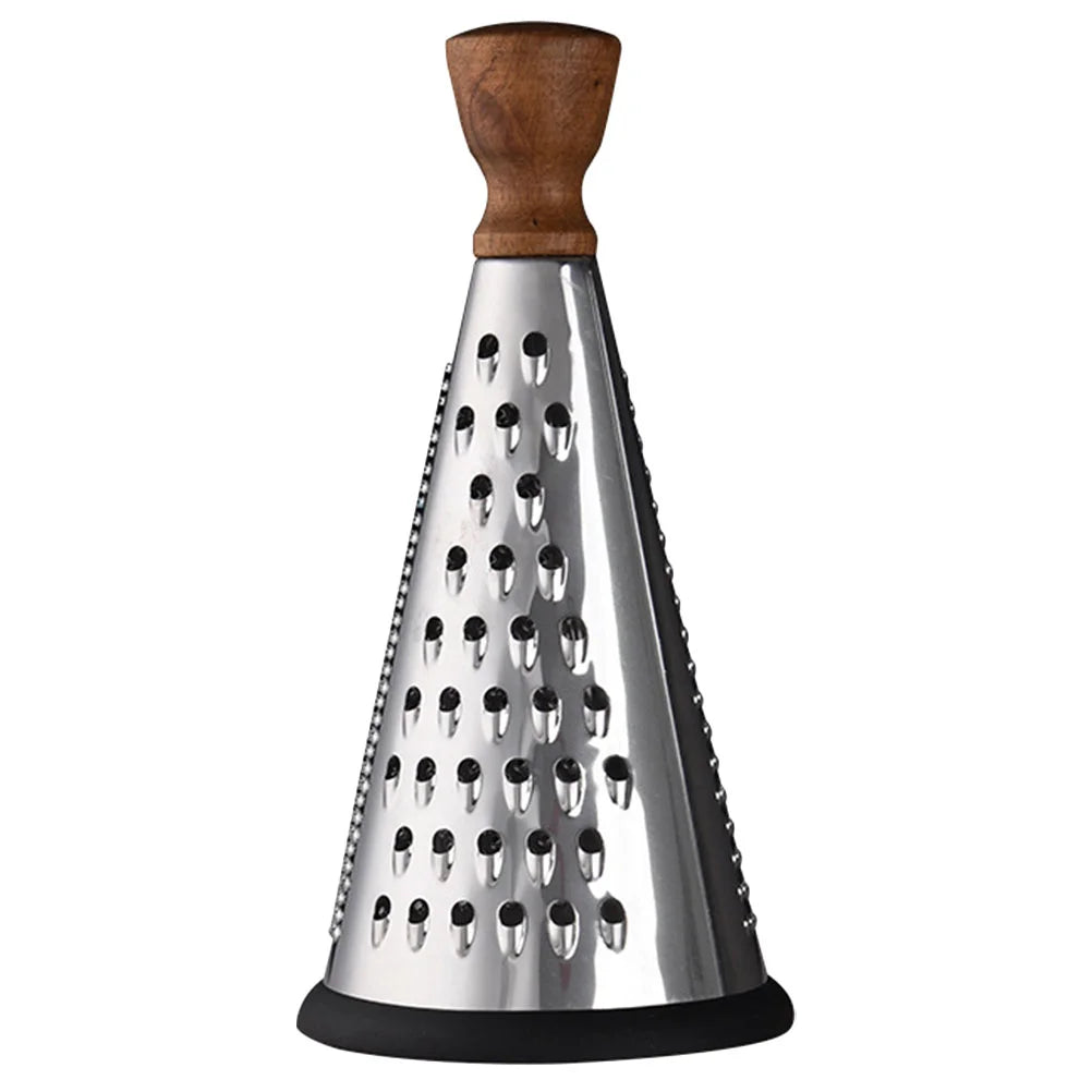 Cone Grater Exquisite Cheese Household Grating Tool Small Safe Kitchen Accessory Gadget Vertical Stainless Steel Professional